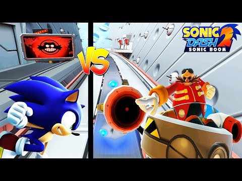 Sonic Dash 2 Sonic Boom New Event Eggman Scramble Sonic VS Boss Eggman GAMEPLAY
