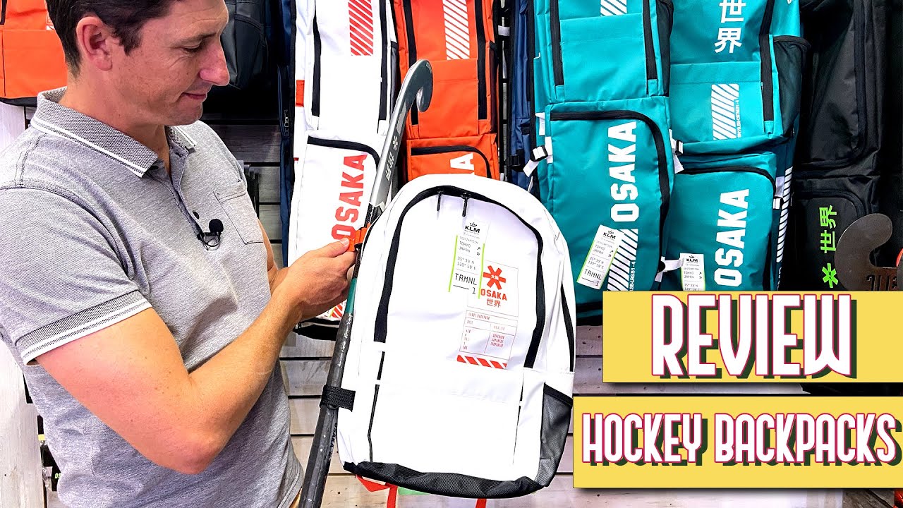 Onderbreking Verleiden ontsnappen REVIEW - Osaka Hockey Backpacks - YouTube