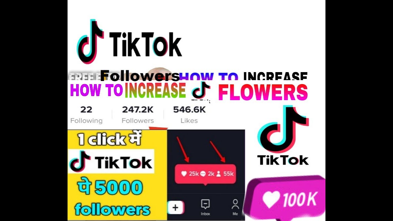 How To Increase Tiktok Followers 100k In One Click 1.4m ! Technical Row ...