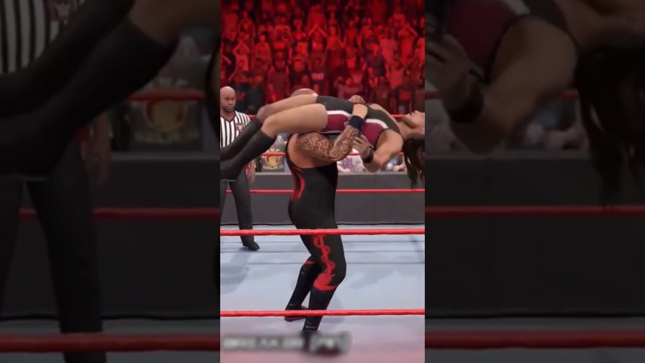 PAPA SHANGO POWERBOMB SHOULDER BREAKER 🖤🖤