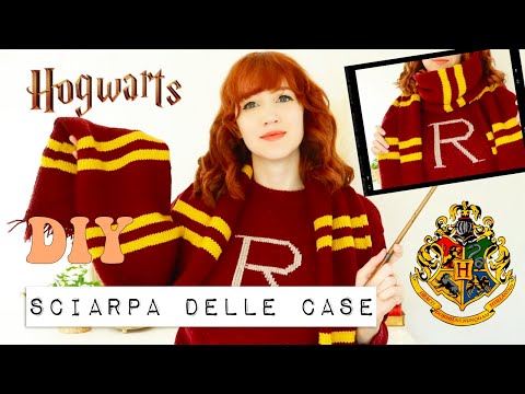 DIY: Facciamo la sciarpa delle case di Hogwarts insieme!