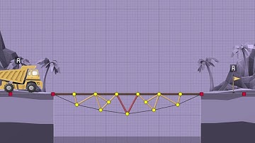 Poly Bridge 2 Level 2 - 13 "String Theory" 100%