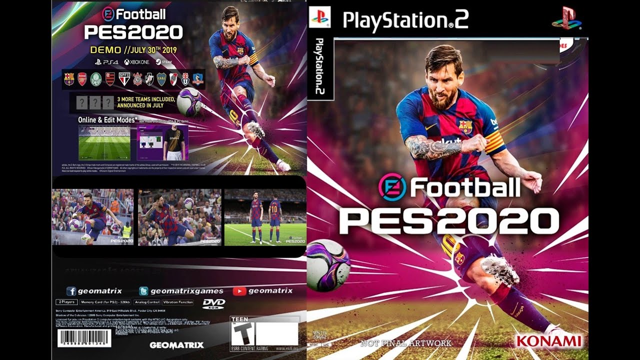 eFootball PES 2020 PS2 CRYMAX 2.0 English Version Season 2019/2020 ~