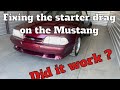 Mustang stroker starter issues