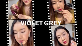 Lessons On Summer Lip Looks With Nina Park Violet Grey
