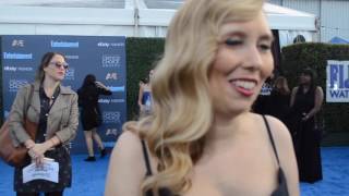 Critics Choice Awards Red Carpet Interviews : Allison Schroeder