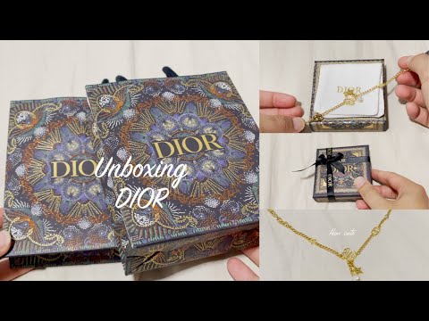 Unboxing DIOR กำไลข้อมือน่ารักๆ 🤍 l chinice.p