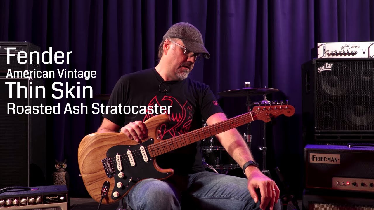 Fender American Vintage Thin Skin Roasted Ash Stratocaster • Wildwood