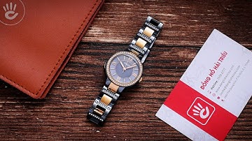 Review đồng hồ Fossil ES4298 mặt số size 30mm thiết kế đính pha lê
