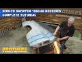 60-66 Chevy &amp; GMC Truck / How To Shorten Bed Sides / Make your Long Bed Sides Short