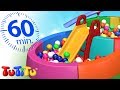 טוטיטו בעברית ברצף | בריכת כדורים | צעצועים לפעוטות | שעה של הנאה לילדים HD