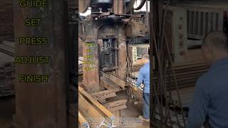 Mechanical press forming steel with controlled force