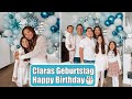 Claras Geburtstag 🎂❄️ Geschenke auspacken! Cupcakes & Deko! Eiskönigin Party @Clarielle  Mamiseelen