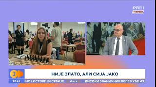 Jutarnji program RTS  Andrija Jorgić predsednik Šahovskog saveza Srbije