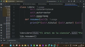POO Clase Libro Título Autor Páginas Python PYC2BACH Bachillerato IES Monterroso