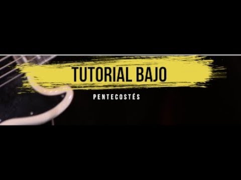 TUTORIAL DE BAJO   El Poderoso de Israel  Eres Todo Poderoso  Cuando Pienso