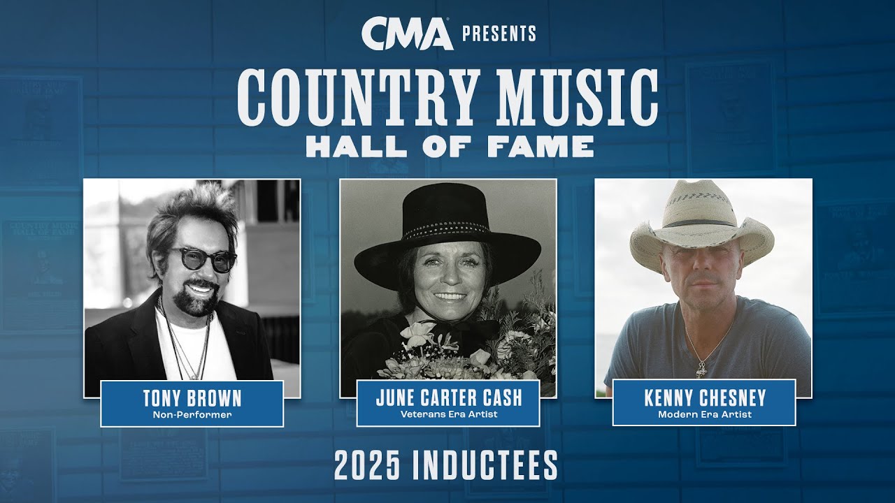 Country Music Hall of Fame 2025 Inductees Announcement - YouTube