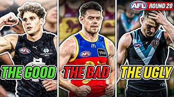 AFL Round 20 Review | The Good Bad And Ugly 2023