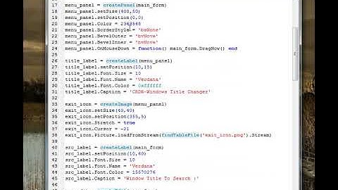 Windows Title Changer - By VCL Bro