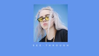 billie eilish - see through (lyric video) chords