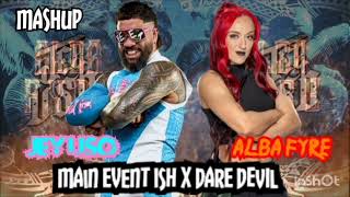 Wwe Mashup Main Event Ish X Dare Devil Jey Uso And Alba Fyre