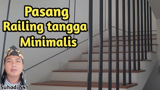 Pasang Railing/Teralis Tangga Minimalis