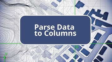 Parse Data to Columns - Microsoft Excel for the Land Surveying Professional