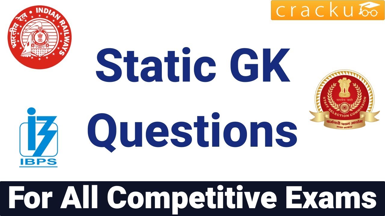 static gk pdf for rrb ntpc 2019