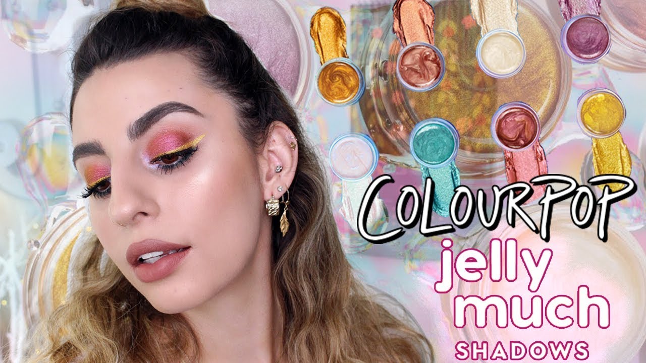 Colourpop Jelly Much Eyeshadows: Swatches and Demo!
