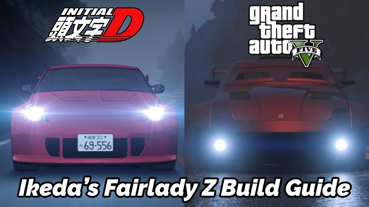Initial D Gta Build Guide Ikeda S Fairlady Z Youtube