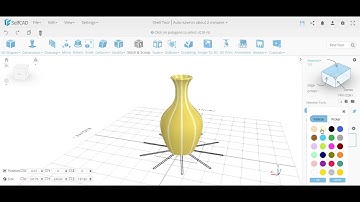 How to use @SelfCAD  Stitch and Scoop Boolean operations