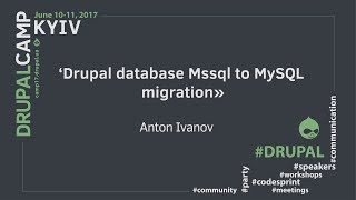 Drupal database Mssql to MySQL migration from A.Ivanov