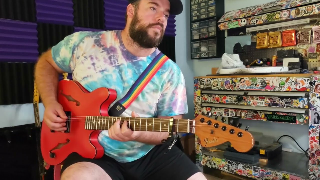 Blink 182 - Down (Guitar Playthrough w/ Starcaster)