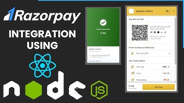 Razorpay Payment gateway integration in react js | razorpay payment gateway integration in node js