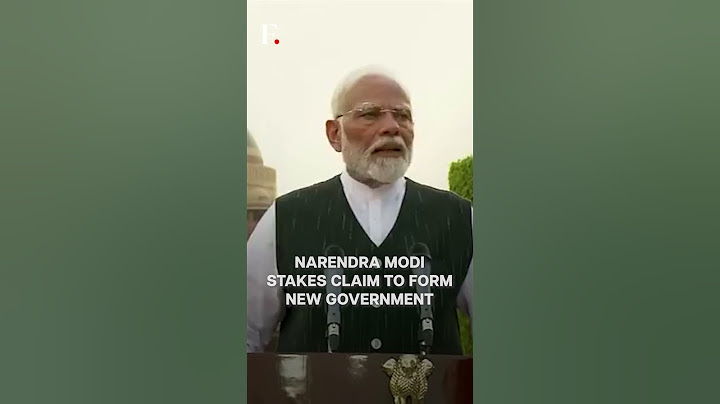 India: Narendra Modi Stakes Claim To Form New Government | Subscribe to Firstpost