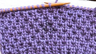 How to knit the Broken Brioche Rib stitch pattern  So Woolly