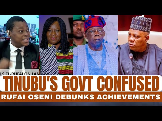 Tinubu's Govt Confused, Lying on Paper Front Pages - Rufai Oseni Debunks Achievements class=