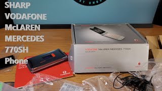 Sharp 770SH Vodafone McLaren Mercedes Edition Phone: The Silver Arrow of Cell Phone for Collectors