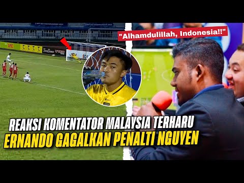 Komentator Malaysia Ikut Bangga !! Melihat Save Penting Ernando Ari Penalti Vietnam vs Indonesia