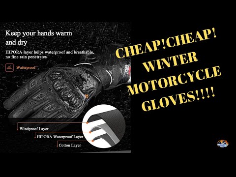 Kemimoto Winter Motorcycle Gloves | GREAT CHEAP Motorcycle Gloves!!!!!!