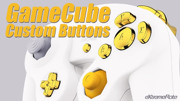 How to Install Nintendo GameCube NGC Controller Replacement Buttons - eXtremeRate PRJ Revivtro