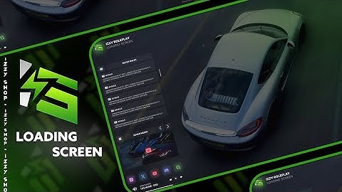 Izzy Shop Loading Screen V9 [ Fivem Loading Screen ]