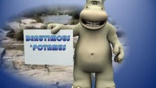 BEAUTIMOUS POTAMUS - kids songs - Lyrics Video  The Kazooks