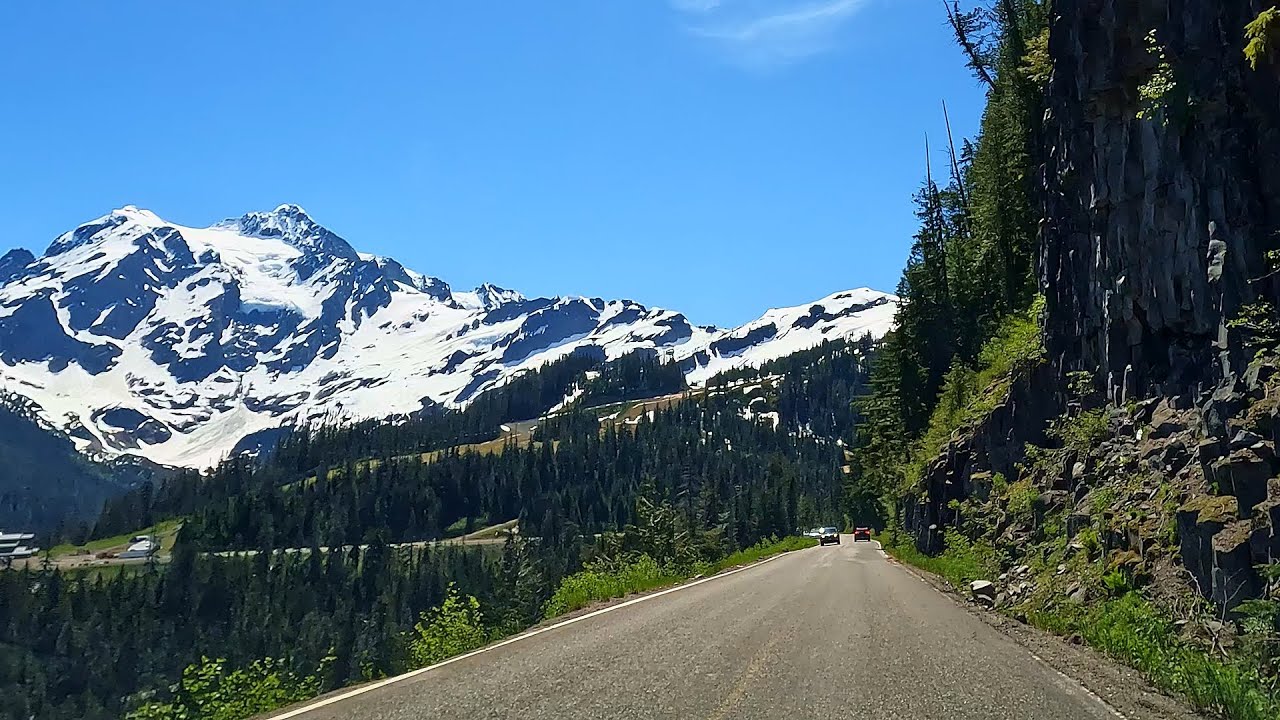 Mt Baker Roads, Rivers and Mountains YouTube