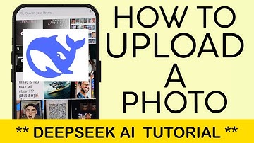 How to Upload a Photo from Your Phone to DeepSeek AI Assistant App 2025