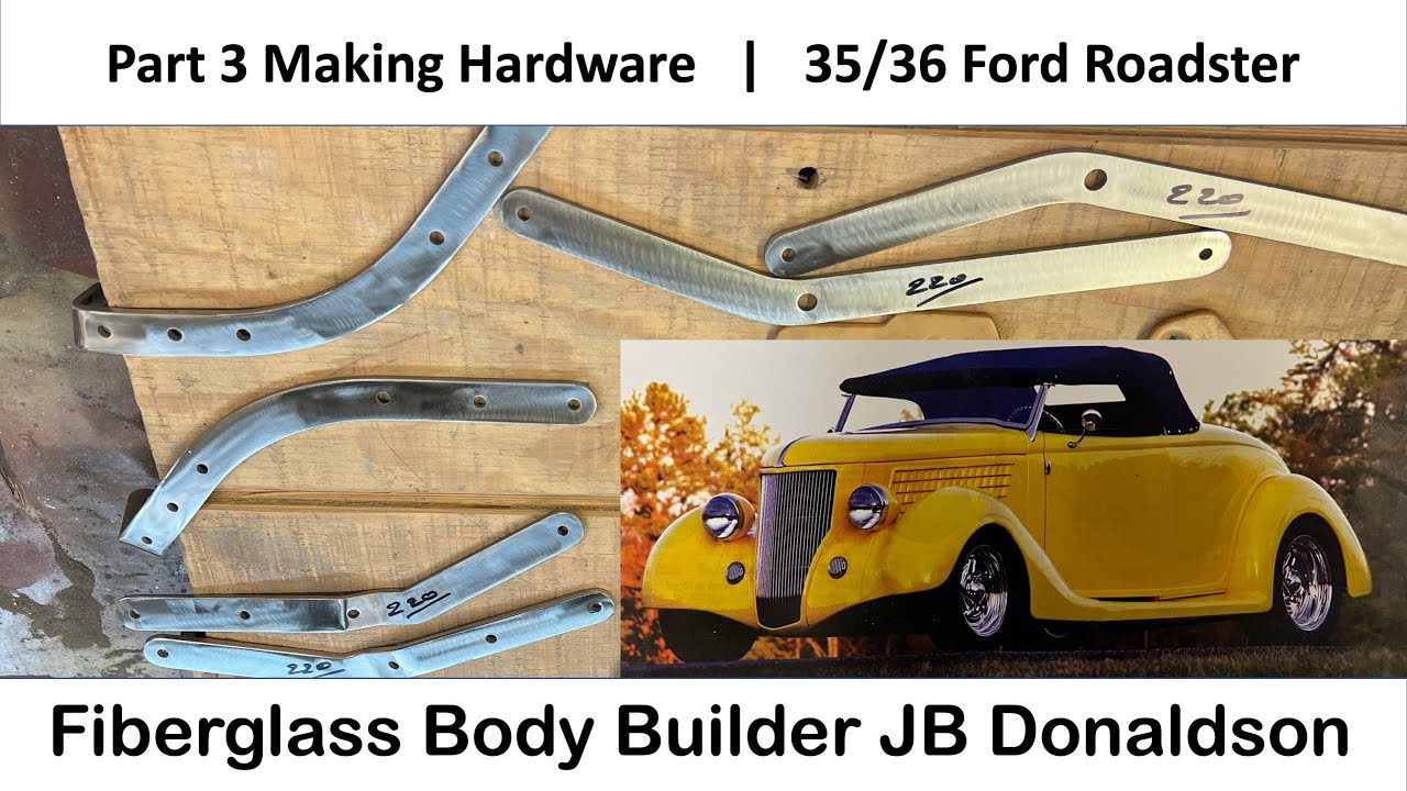 1935 Ford Roadster Part 3 - Top Hardware Fabrication story by JB ...