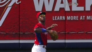 SD@PHI: Injured slugger Brown works out on the field