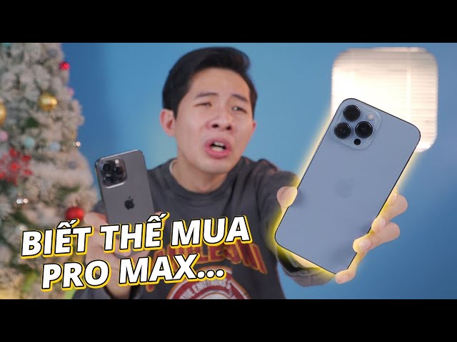 MÌNH CÓ THẤT VỌNG KHI MUA iPHONE 13 PRO !?? - BIẾT THẾ MUA PRO MAX