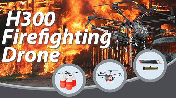 H300 Firefighting Drone | Spideruav Drone Manufacturers
