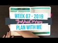 Weekly bullet journal setup 💜 Week 7